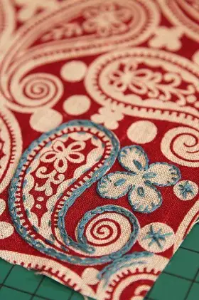 Embroidery Inspired Prints