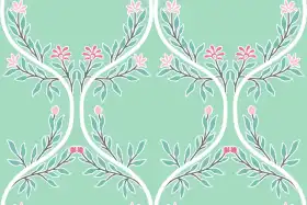 Royal Paisley Floral Textile Design Kit – Buti , Border , Jaal & Dupatta Pack