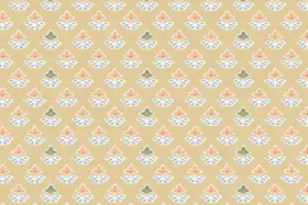 Ethnic Floral Textile Pattern Kit –  Buti , Border & Dupatta Pack