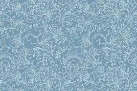 Floral Outline Jaal Seamless Pattern