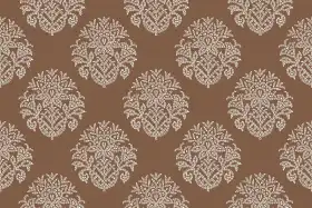 Brown Ornamental Butta