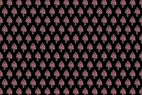 Bagru Leaf Butti Seamless Textile Pattern