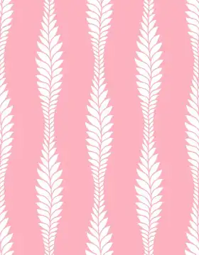 Vertical Botanical Stripe Print