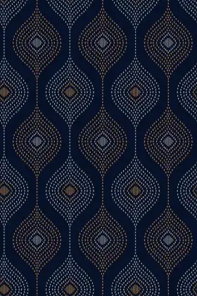 Luxury Diamond Geometric Repeat Print