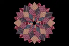 Bagru Mandala Butti Seamless Textile Pattern