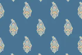 Traditional Floral Butta Seamless Textile Pattern