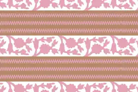 Soft Pink Heritage Stripe Layout