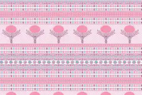 Vintage Floral Textile Pattern Kit – Jaal , Buti , Border & Dupatta Pack