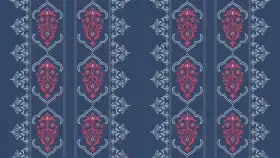 Ornamental Panel Placement Heritage Print