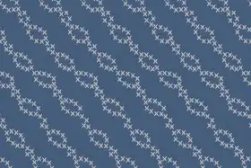 Minimal Diamond Cross Weave Print