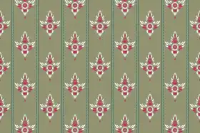 Olive Ethnic Strip