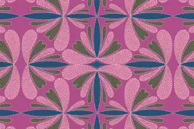 Bagru Abstract Floral Seamless Textile Pattern
