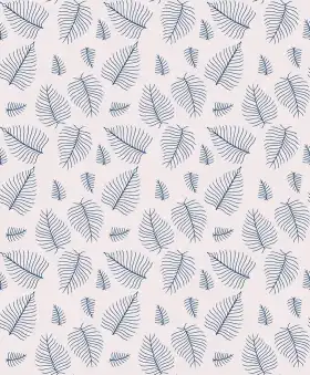 Minimal Botanical Leaf All-Over Print