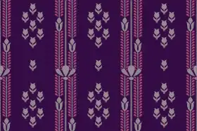 Vertical Ethnic Stripe Placement