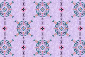 Mandala Panel Seamless Textile Pattern