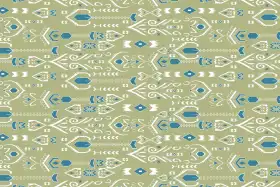 Tribal Geometric Allover Print