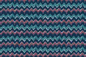 Dabu Zigzag Chevron Seamless Textile Pattern