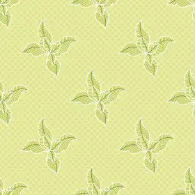 Scattered Leaf Butti Print