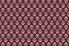 Jaipuri Floral Butti Seamless Textile Pattern