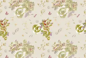 Bold Floral Cluster Repeat