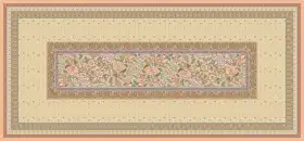 Ethnic Floral Textile Pattern Kit –  Buti , Border & Dupatta Pack