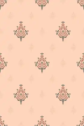 Traditional Floral Motif Print