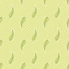 Scattered Leaf Butti Print