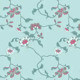 Mint Floral Vine