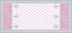 Vintage Floral Textile Pattern Kit – Jaal , Buti , Border & Dupatta Pack