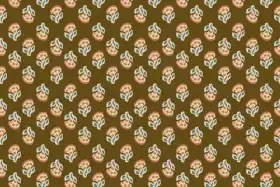Bagru Butti Seamless Textile Pattern