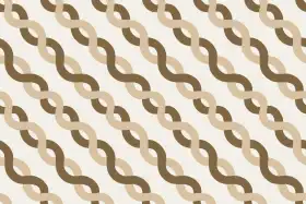 Luxury Interlocking Chain Pattern