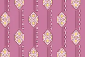 Diamond Ethnic Placement Print
