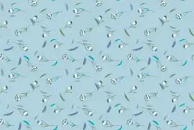 Small Flower Toss Print