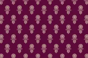 Jaipuri Floral Butta Seamless Textile Pattern