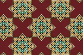 Moroccan Star Motif Pattern Kit – Jaal & Border Pack