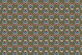 Jaipuri Floral Butti Textile Pattern