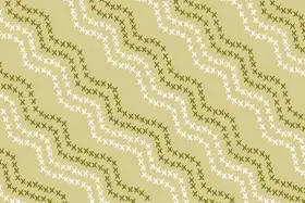 Minimal Diamond Cross Weave Print