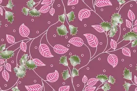 Leaf Vine Seamless Textile Pattern