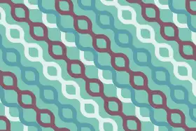 Luxury Interlocking Chain Pattern