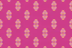 Royal Magenta Motif