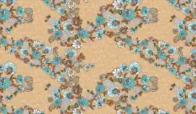 Vintage Floral Allover Print