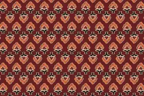 Kalamkari Butta Seamless Textile Pattern