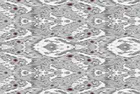 Abstract Ikat Seamless Textile Pattern