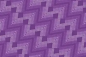 Geometric Leaf Block Fusion Print