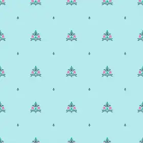 Ornamental Heritage Butti Print